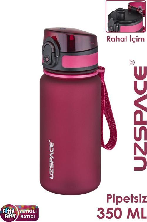 350 ML Pipetsiz Softtouch Tritan Çocuk Su Matarası -FF350MLUZS