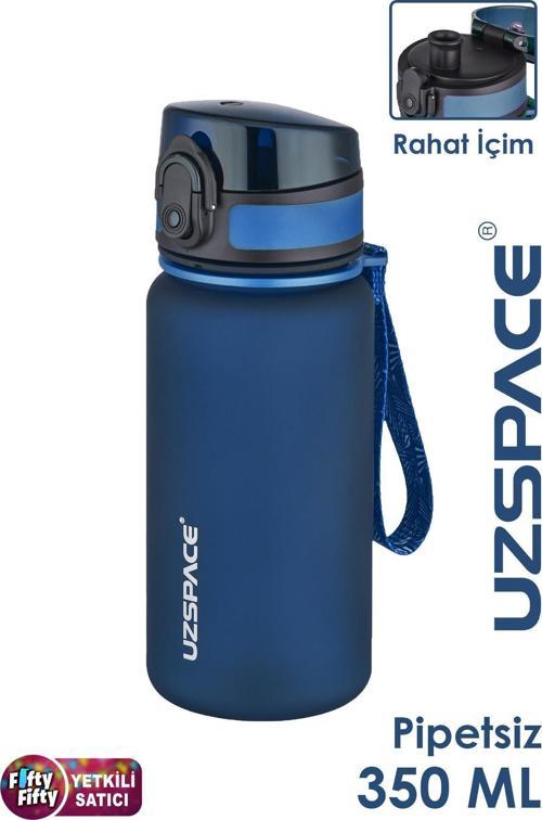 350 ML Pipetsiz Softtouch Tritan Çocuk Su Matarası -FF350MLUZS