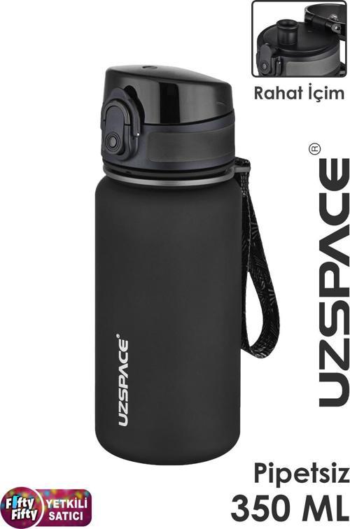 350 ML Pipetsiz Softtouch Tritan Çocuk Su Matarası -FF350MLUZS