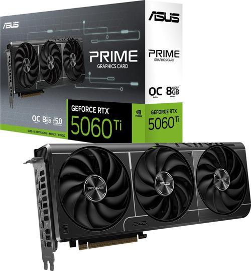 Prime GeForce RTX 5060 Ti OC 8GB GDDR7 128Bit HDMI/DP Ekran Kartı