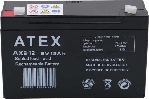 AX 6-12 6 VOLT 12 AH /AKÜ