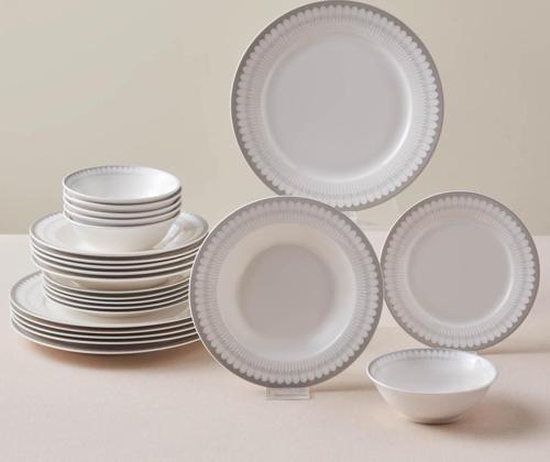 Juliet Metallic 24 Parça 6 Kişilik Yemek Takımı