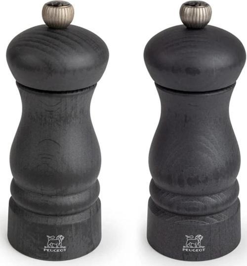 Clermont Graphite Duo Kara Biber + Tuz Değirmeni 13 cm
