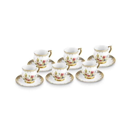 Yeşim 6 Kişilik Kahve Fincanı 100 Ml