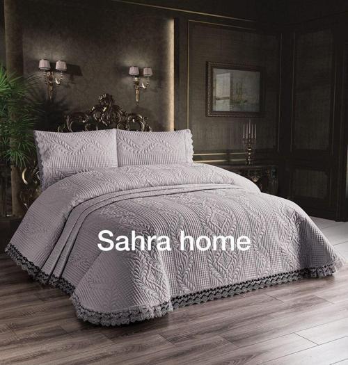 Kapitone Yatak Örtüsü Çift Kişilik