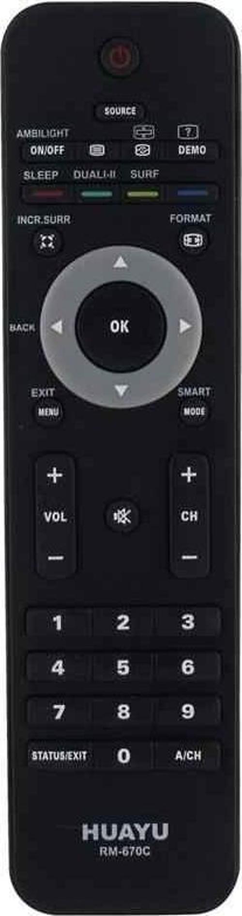 Huayu Kl Rm-670C Phılıps Lcd-Led Tv Kumanda Ambalajlı
