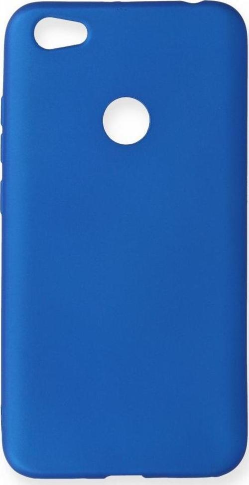 Xiaomi Redmi Note 5A Prime Kılıf Premium Rubber Silikon - Mavi