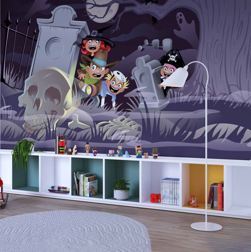 Hallowen Çocuk Odası Duvar Kağıdı Baskı