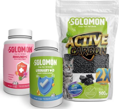 Active Carbon'lu Tablet Set (active Carbon & Immune C & Urinary)