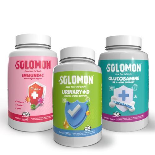 Süper Bağışıklık Set Kedi Ve Köpek Için Glucosamine Urinary Immune C