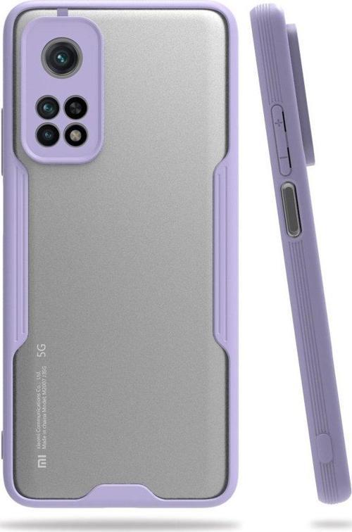 Xiaomi Mi 10T Pro Kılıf Platin Silikon - Lila