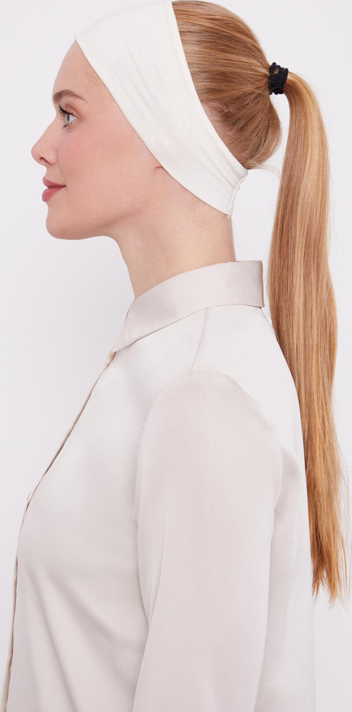 Krem Silikonlu Bandana