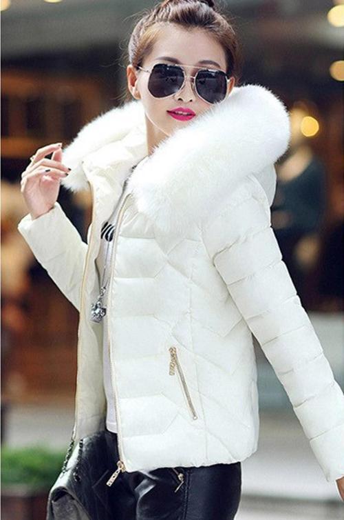 Günlük Kürklü Şişme Kadın Mont