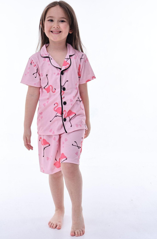 Kısa Kol Şortlu Pijama Takım