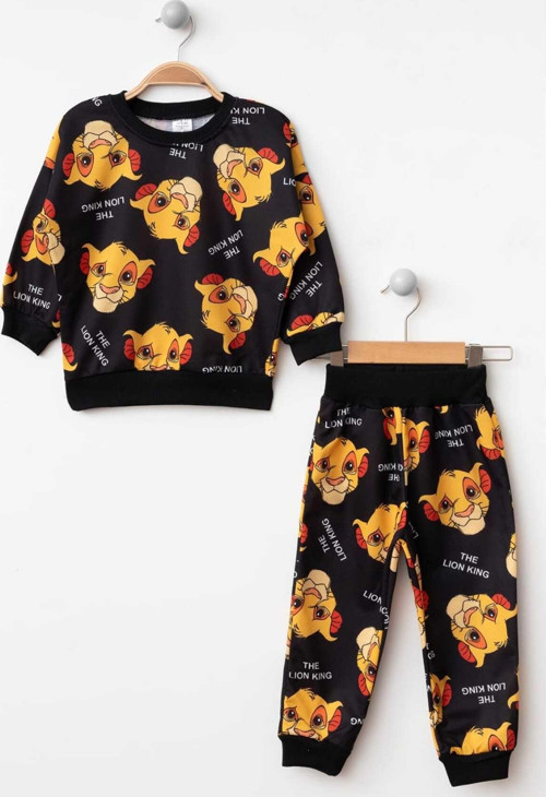 Yeni Sezon Mevsimlik Lion King Baskılı Alt Üst Eşortman Takımı