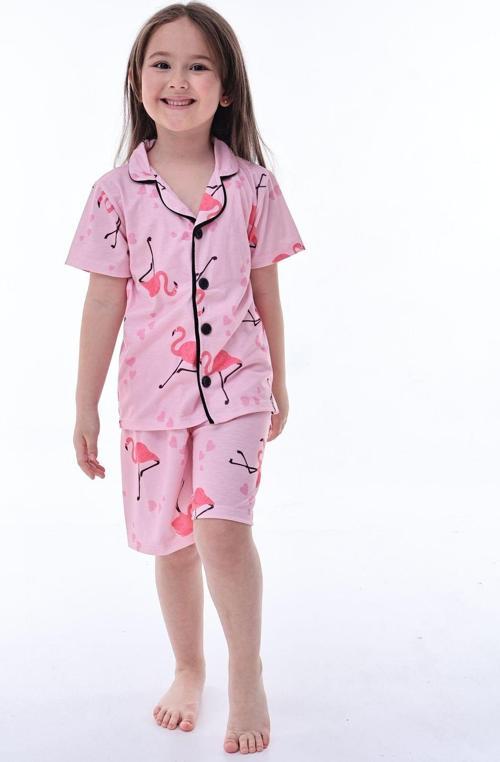 Kısa Kol Şortlu Pijama Takım