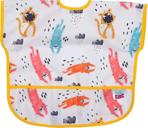 Roar Kolsuz Sıvı Geçirmez Aktivite Ve Mama Önlüğü 6-24 Ay