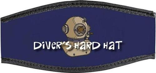 BESTDIVERS Maske Arkalığı DIVER'S HARD HAT Neopren, Velkrolu
