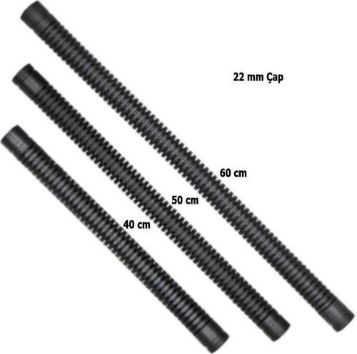 BESTDIVERS BC için Kauçuk Oluklu Boru 22 mm