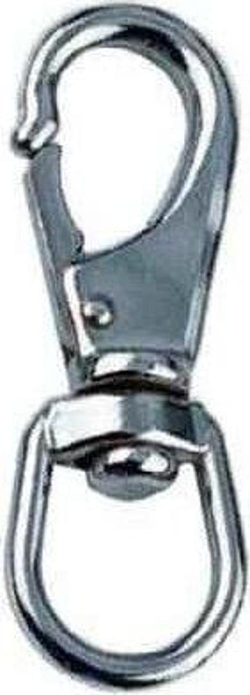 Tutucu Karabina Kanca Fırdöndü 21 mm Paslanmaz