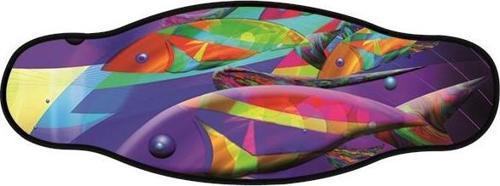 BESTDIVERS Maske Arkalığı PSYCHEDELIC Neopren