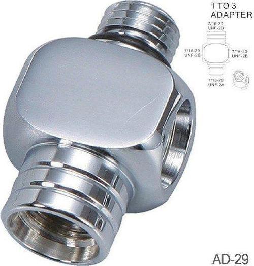Regülatör Adaptör AD29 1.kd HP yüksek basınç çoklayıcı 7/16