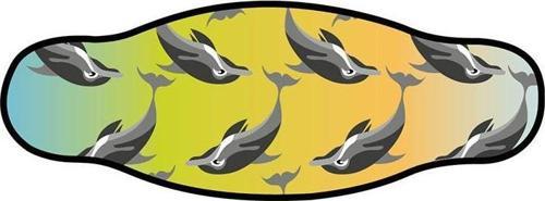 BESTDIVERS Maske Arkalığı 6 DOLPHIN Neopren