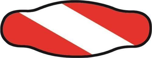 BESTDIVERS Maske Arkalığı FLAG, Neopren
