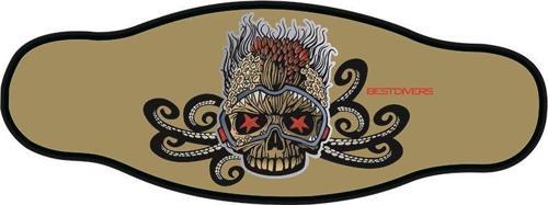 BESTDIVERS Maske Arkalığı SKULL Neopren