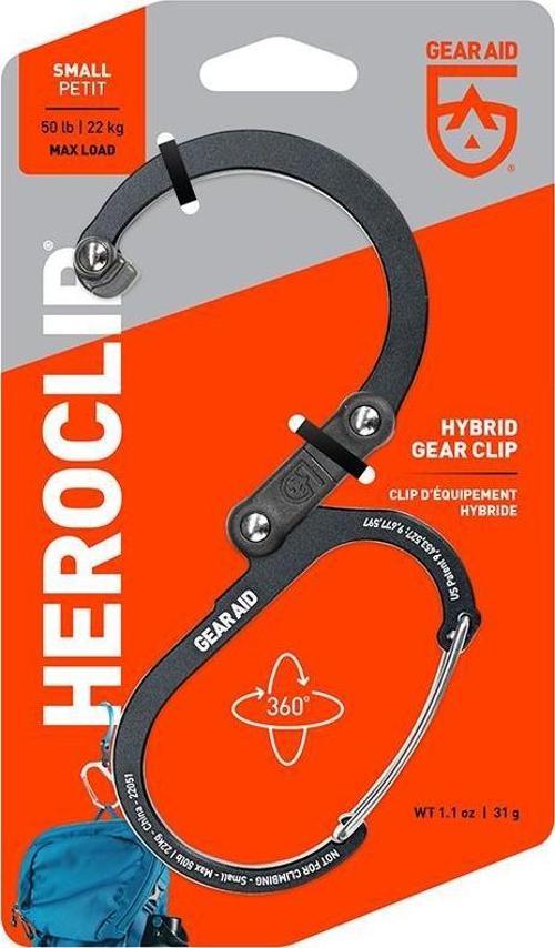 GEARAID Tutucu HEROCLIP, Small Döner Kancalı Karabina Klips
