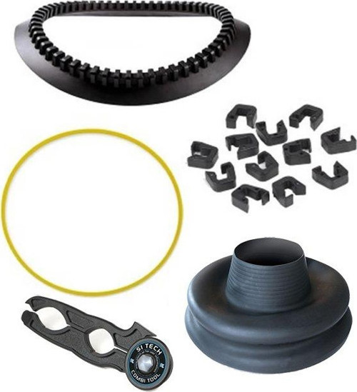 SI TECH Kuru Elbise Boyun Değişim Seti QUICK NECK, Latex