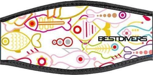 BESTDIVERS Maske Arkalığı FISH Neopren, Velkrolu