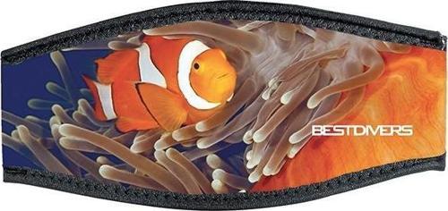 BESTDIVERS Maske Arkalığı ANEMONE Neopren, Velkrolu