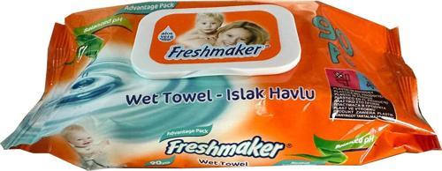 Islak Havlu Mendil - Alkolsüz - pH Dengelenmiş - Çiçeksi Kokular - 90 Adetlik 1 Paket