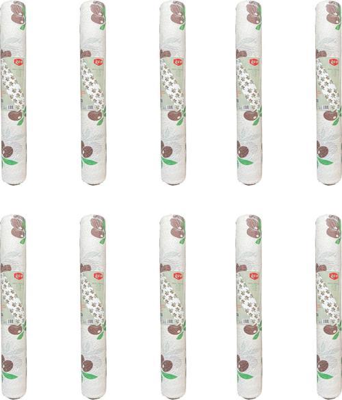 Tek Kullanımlık Laminelli Zeytin Desenli Kağıt Masa Örtüsü - 100x150 Cm. - 16 Yaprak 10 Rulo