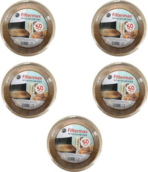 Yağlı Airfryer Fırın Fritöz Tepsi Pişirme Kızartma Kağıdı - Yuvarlak - 20 Cm. - 250 Adet