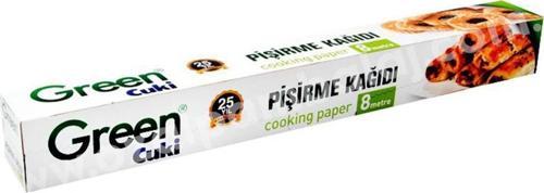 Cuki Yağlı Fırın Tepsi Pişirme Kızartma Kağıdı - 8 Metre -1 Kutu