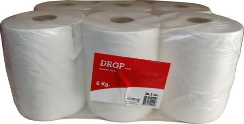 Small Hareketli Rulo Kağıt Havlu - Dispenser Havlu - 20.5 Cm. - 6 Kg. - 6'lı Koli