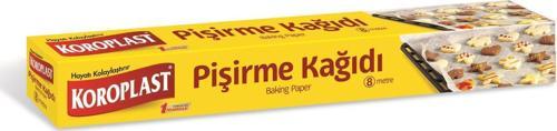 Yağlı Fırın Tepsi Pişirme Kızartma Kağıdı - Kesimsiz - 8 Metre -1 Kutu