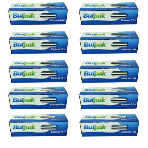 Alüminyum Folyo - 45 Cm. x 50 Metre - 10 Mikron - 10 Paket