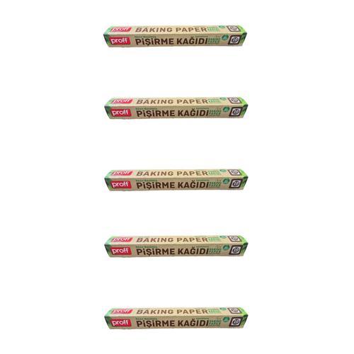 Ağartılmış Doğal Kesimli Yağlı Fırın Pişirme Kızartma Kağıdı - 42x37 Cm. - 10 Adetlik 5 Kutu
