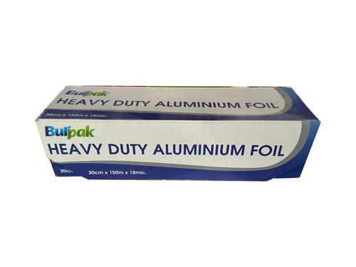 Heavy Duty Ağır Hizmet Tipi Alüminyum Folyo - 30 Cm. x 150 Metre - 18 Mikron - 1 Paket