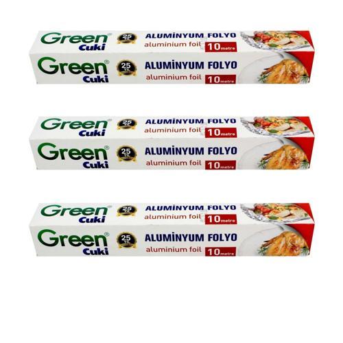 Cuki Alüminyum Folyo - 30 Cm. x 10 Metre - 3 Paket