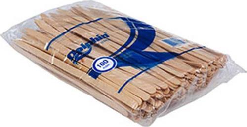 Bambu Ahşap Adana Çöp Şiş - 24 Cm. - 100 lü Paket