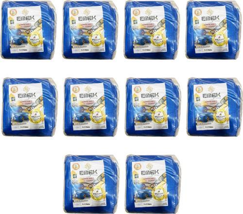 Çadır Kumaşı Branda Tente UV Güneşlik Gölgelik Koruma Yağmur Su Geçirmez - 2x5 Metre - 10 Paket