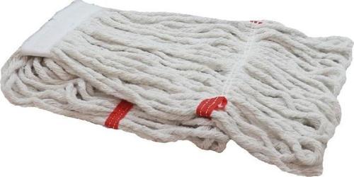 Cod-Ex Geniş Yedek Islak Mop Paspas Ucu Başlığı Püskül - Pamuklu - 500 Gram. - 25 Cm. - Beyaz