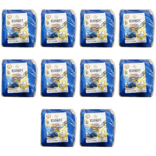 Çadır Kumaşı Branda Tente UV Güneşlik Gölgelik Koruma Yağmur Su Geçirmez - 3x7 Metre - 10 Paket