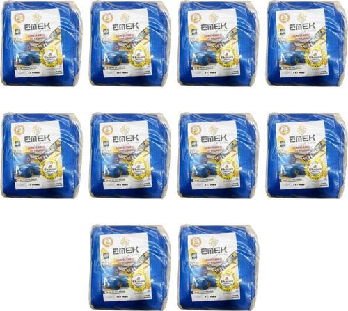 Çadır Kumaşı Branda Tente UV Güneşlik Gölgelik Koruma Yağmur Su Geçirmez - 3x7 Metre - 10 Paket