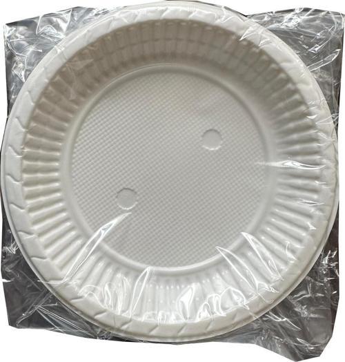 Tek Kullanımlık Plastik Tabak - 19 Cm. - 10 Adetlik 1 Paket
