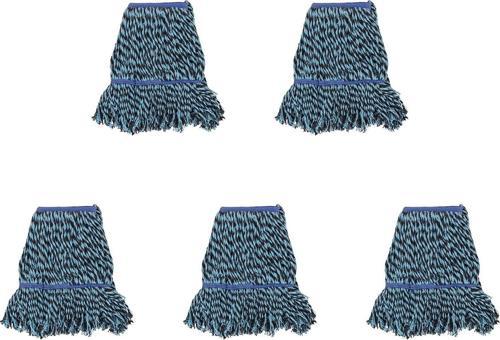 Geniş Islak Mop Püskül Paspas Başlığı - 25 Cm. - 500 Gr. - Pamuklu - 5 Adet